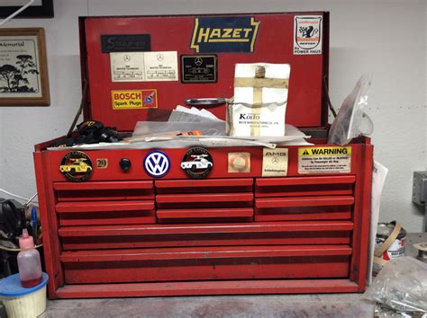 repainting an old toolbox